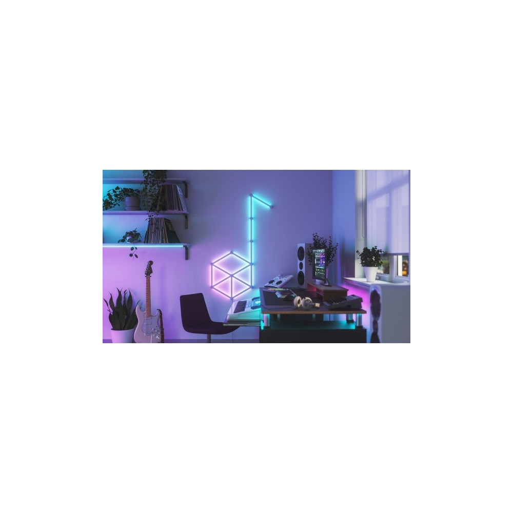 Produktbild för Nanoleaf Lines Starter Kit - ljuslist - LED - 16 miljoner färger