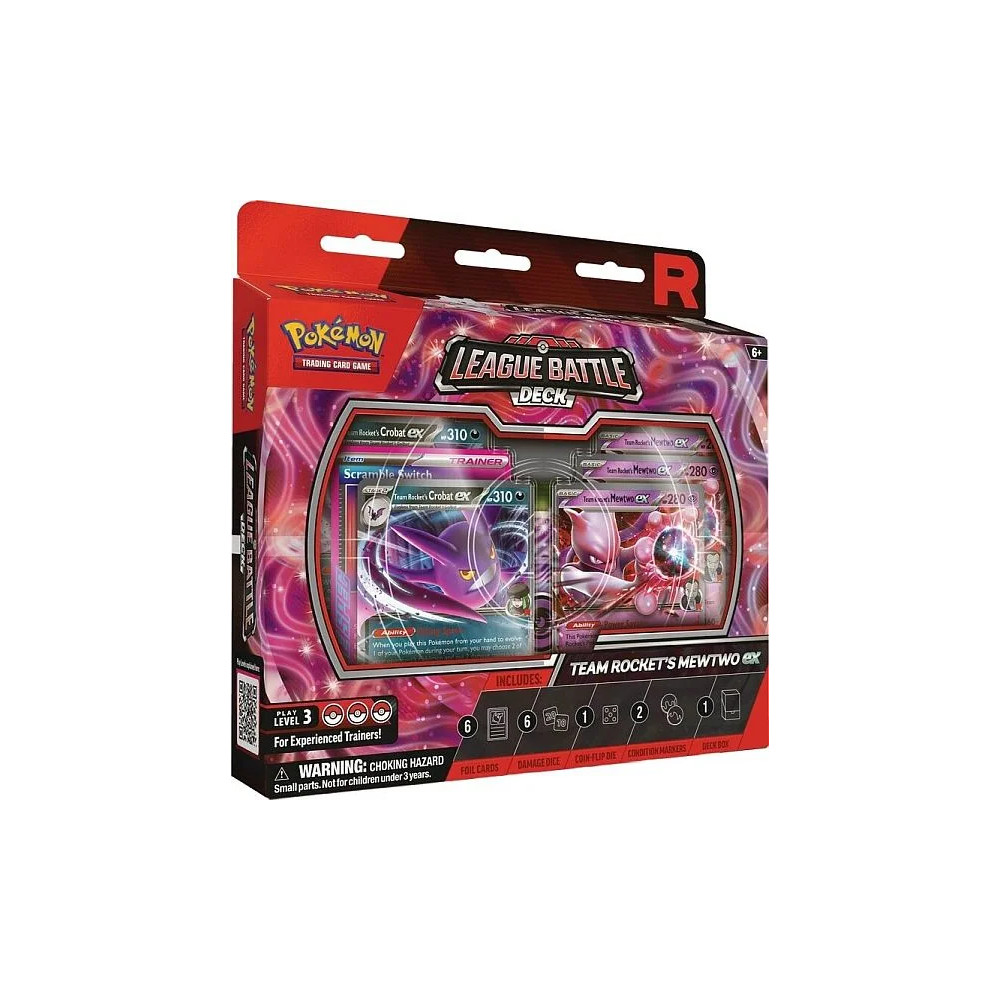 Produktbild för Pokémon League Battle Deck: Team Rocket's Mewtwo ex (POK1012...