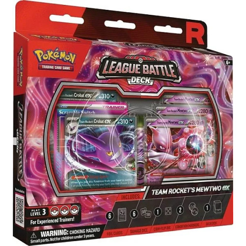 POKEMON Pokémon League Battle Deck: Team Rocket's Mewtwo ex (POK1012...
