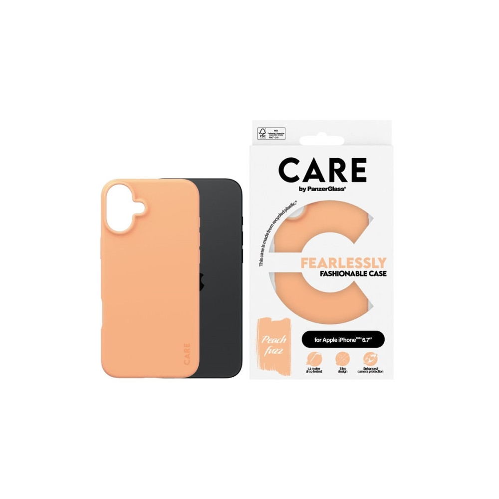 Produktbild för CARE by PanzerGlass - baksidesskydd för mobiltelefon