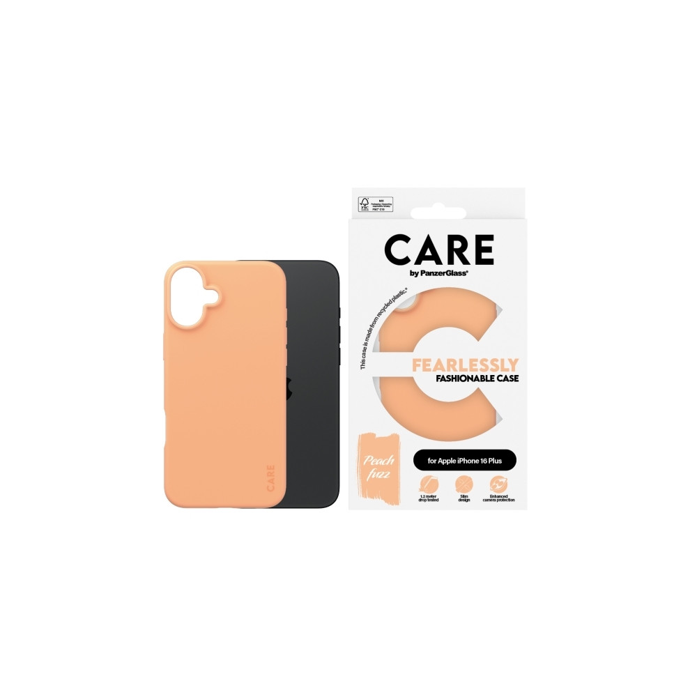 Produktbild för CARE by PanzerGlass - baksidesskydd för mobiltelefon