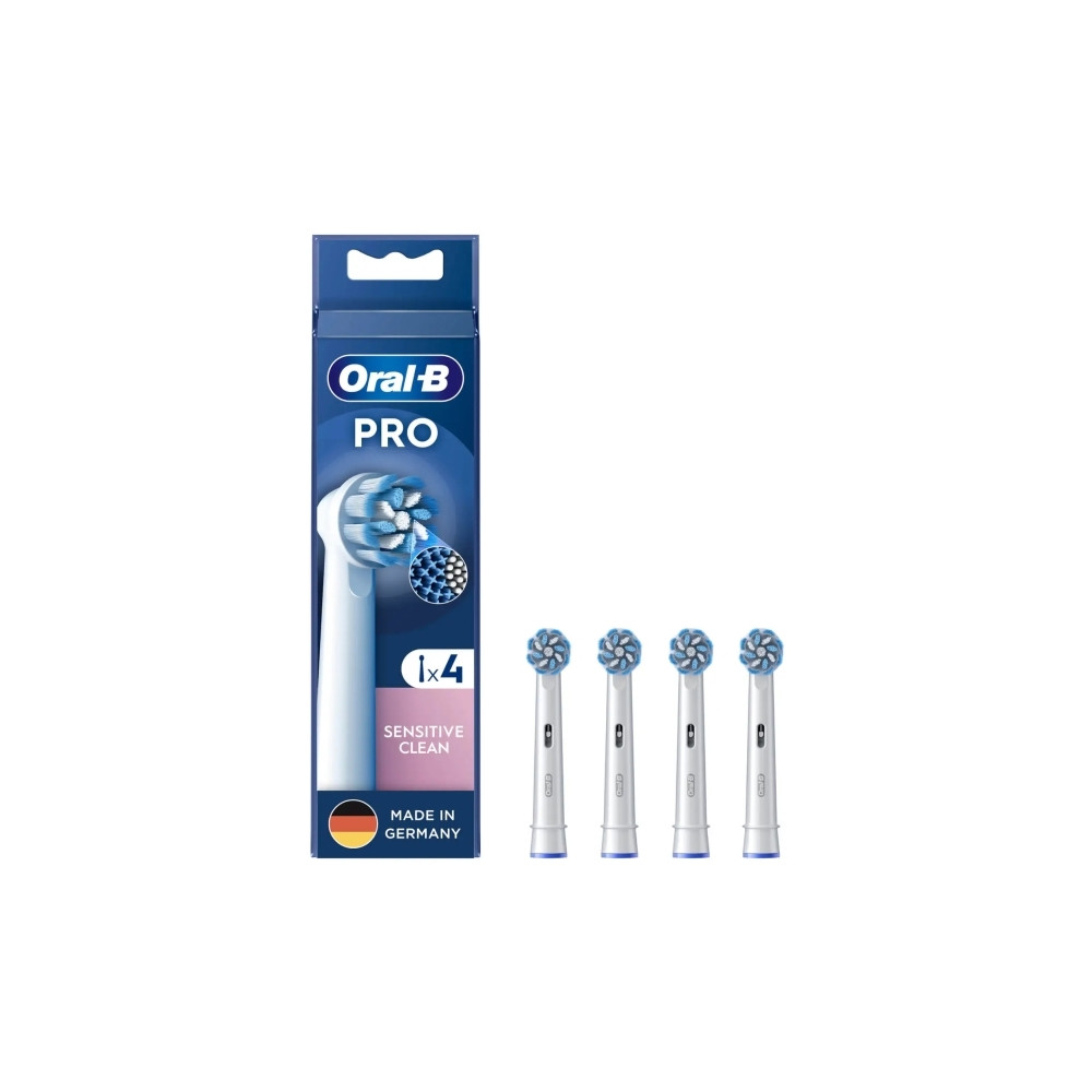Produktbild för Oral-B Sensitive Clean , 4 st, Vit, 3 månad(er), Extra mjuk,...