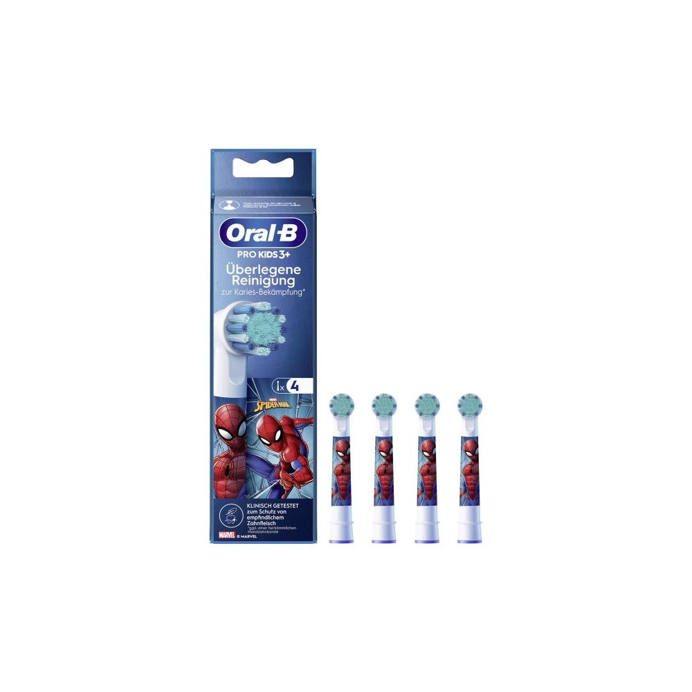 Produktbild för Oral-B Kids 014052, 4 styck, Multifärg, Spider-Man, 3 År, Or...