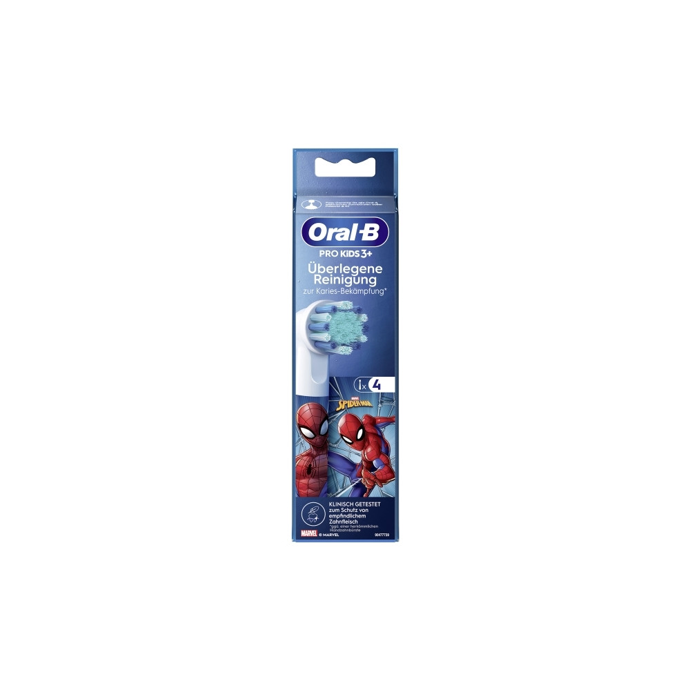 Produktbild för Oral-B Kids 014052, 4 styck, Multifärg, Spider-Man, 3 År, Or...