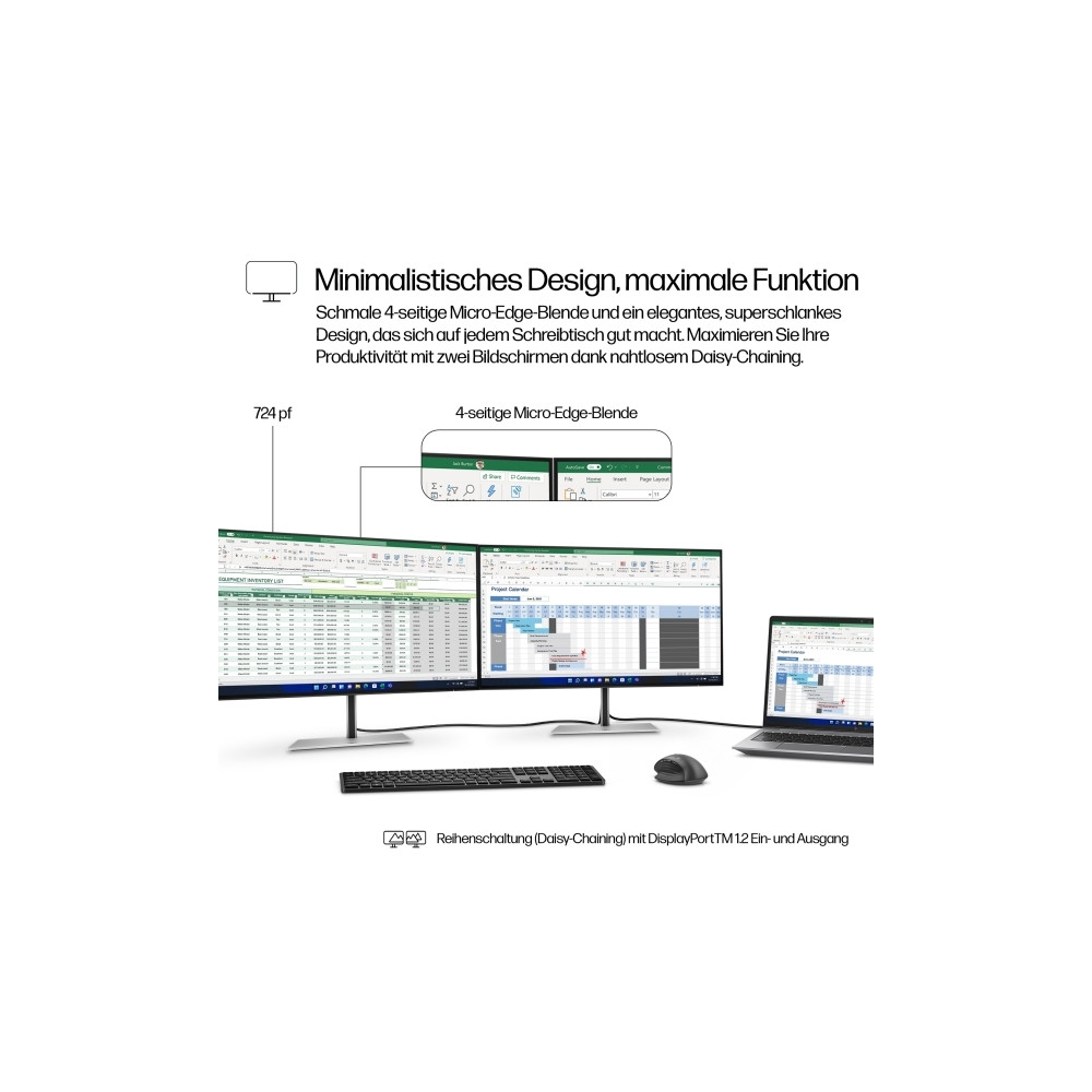 Produktbild för HP 724pf - Series 7 Pro - LED-skärm - Full HD (1080p) - 23.8"