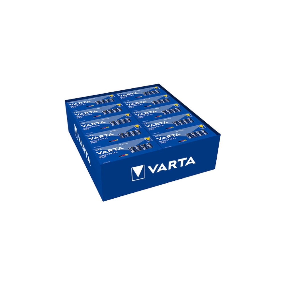 Produktbild för Varta Industrial Pro, Engångsbatteri, AAA, Alkalisk, 1,5 V,...