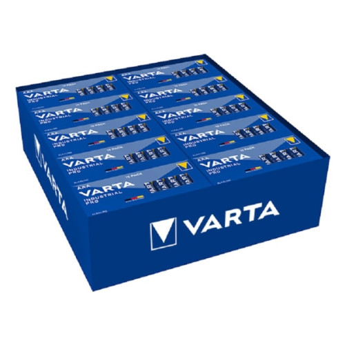 Varta Varta Industrial Pro, Engångsbatteri, AAA, Alkalisk, 1,5 V,...