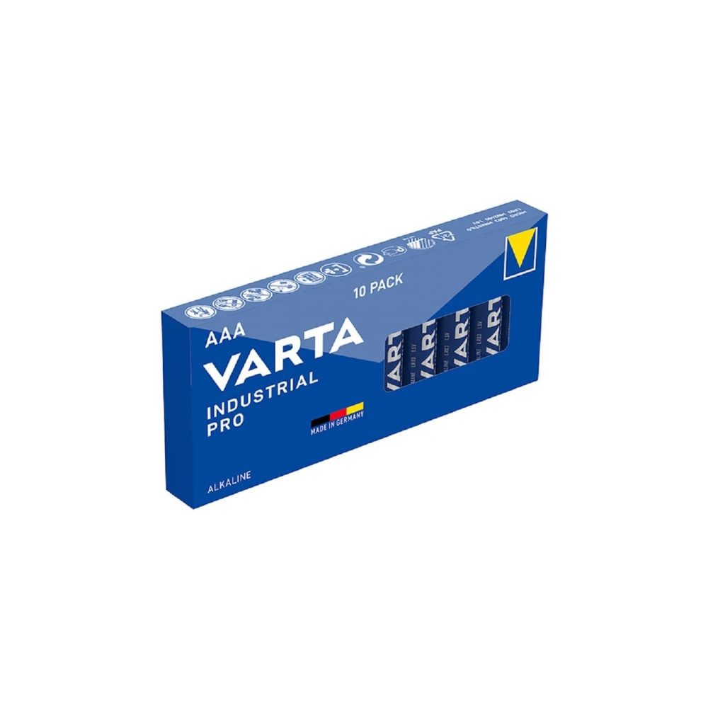 Produktbild för Varta Industrial Pro, Engångsbatteri, AAA, Alkalisk, 1,5 V,...