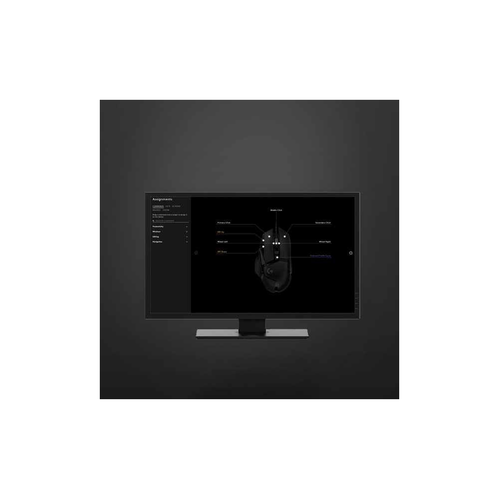 Produktbild för Logitech Gaming Mouse G502 (Hero)