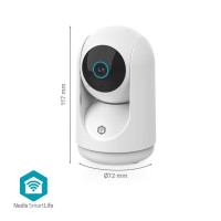 Produktbild för Nedis SmartLife inomhus IP-kamera 3MP Full HD 1296p Pan tilt