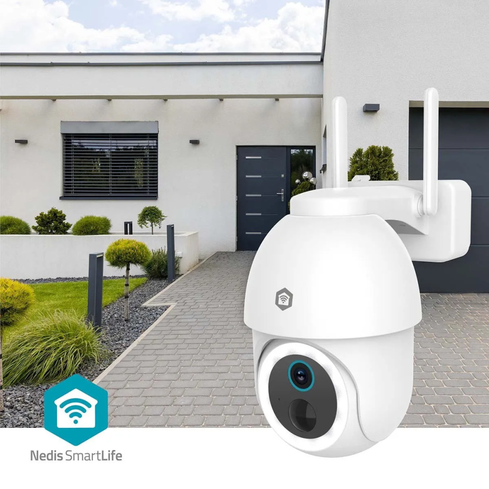 Produktbild för Nedis SmartLife IP-kamera utomhus | Spotlight | 3MP Full HD...
