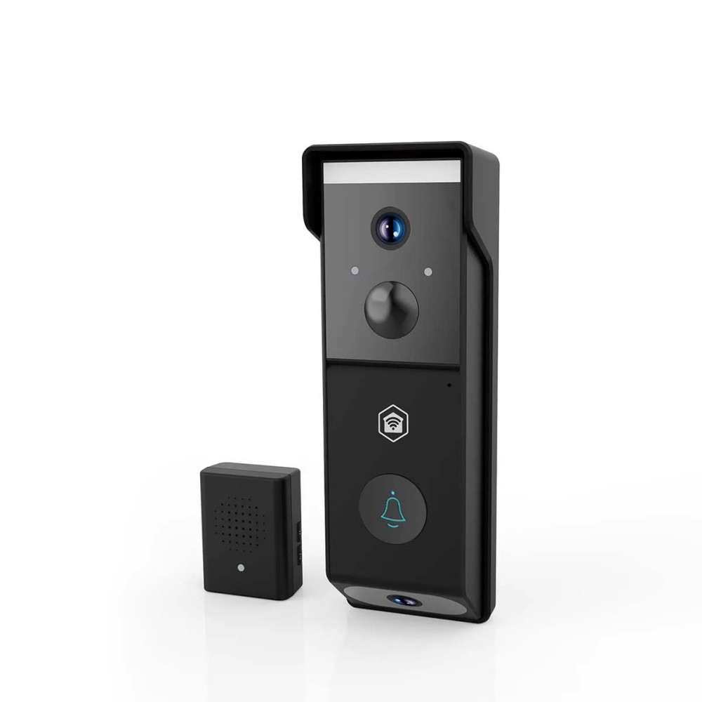 Produktbild för Nedis SmartLife videodörrklocka | batteri | 2x Full HD 1080p