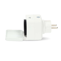 Produktbild för Nedis SmartLife - smart kontakt - IP44, 3680W - Wi-Fi - vit, grå