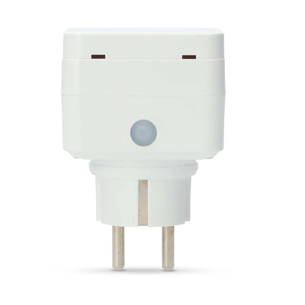 Produktbild för Nedis SmartLife - smart kontakt - IP44, 3680W - Wi-Fi - vit, grå