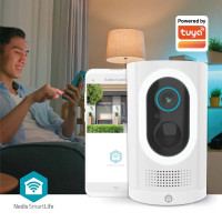 Produktbild för Nedis SmartLife IP-kamera utomhus | Spotlight | 3MP Full HD...