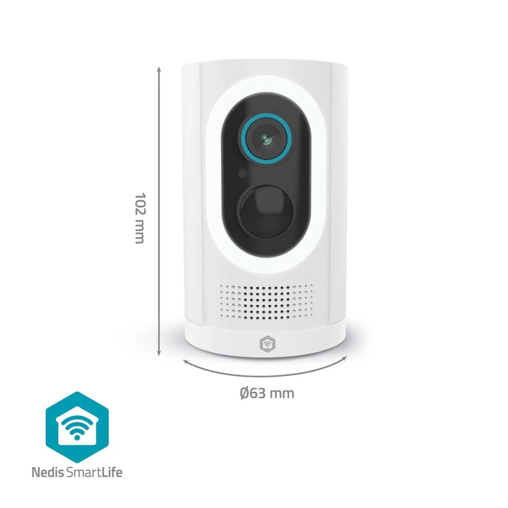 Produktbild för Nedis SmartLife IP-kamera utomhus | Spotlight | 3MP Full HD...