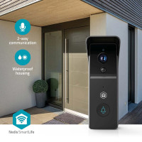Produktbild för Nedis SmartLife videosvarttelefon | batteri | 3MP Full HD 12...