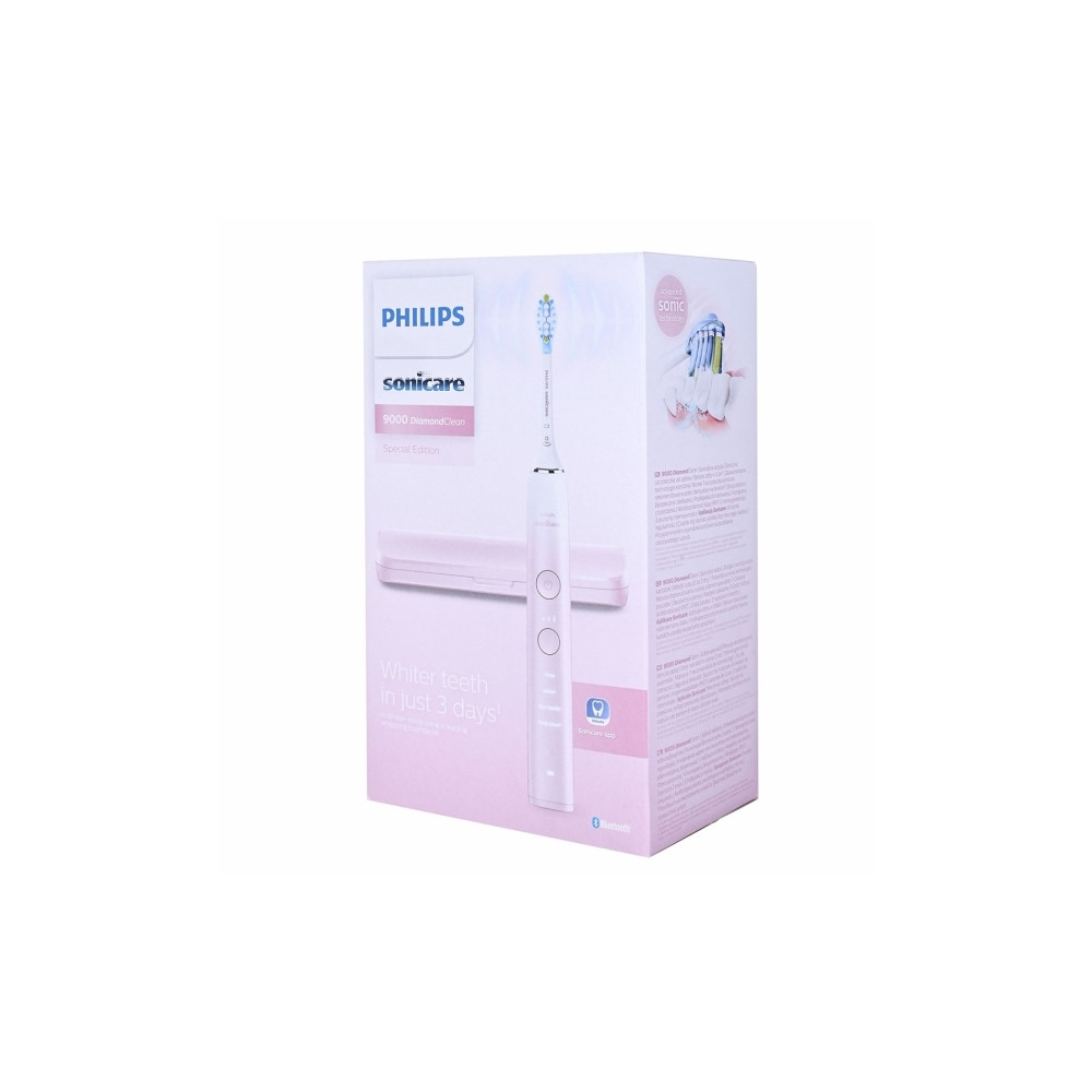 Produktbild för Philips Sonicare DiamondClean 9000 HX9911 - tandborste - silk pink to white gradient