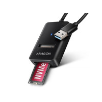 Produktbild för AXAGON - gränssnittsadapter - M.2 Card (PCIe NVMe & SATA) - USB 3.2 (Gen 2)