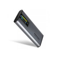 Produktbild för AXAGON - förvaringslåda - M.2 NVMe Card / PCIe (NVMe) - USB-C 3.2 (Gen 2)