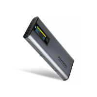 Produktbild för AXAGON - förvaringslåda - M.2 NVMe Card / PCIe (NVMe) - USB-C 3.2 (Gen 2)