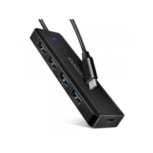 AXAGON AXAGON HUE-C1C - hubb - 4 portar