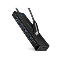 Produktbild för AXAGON HUE-C1C - hubb - 4 portar