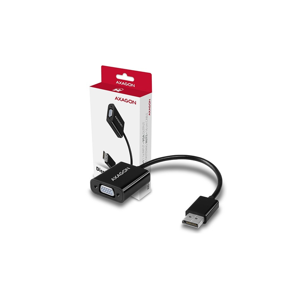 Produktbild för AXAGON - videokort - DisplayPort till HD-15 (VGA) - 16 cm