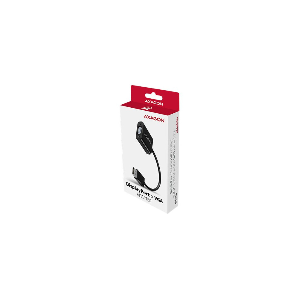 Produktbild för AXAGON - videokort - DisplayPort till HD-15 (VGA) - 16 cm