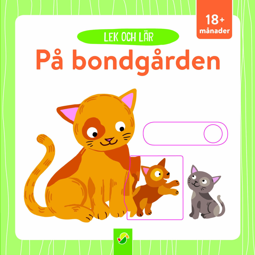 Produktbild för Lek och lär. På bondgården (bok, kartonnage)