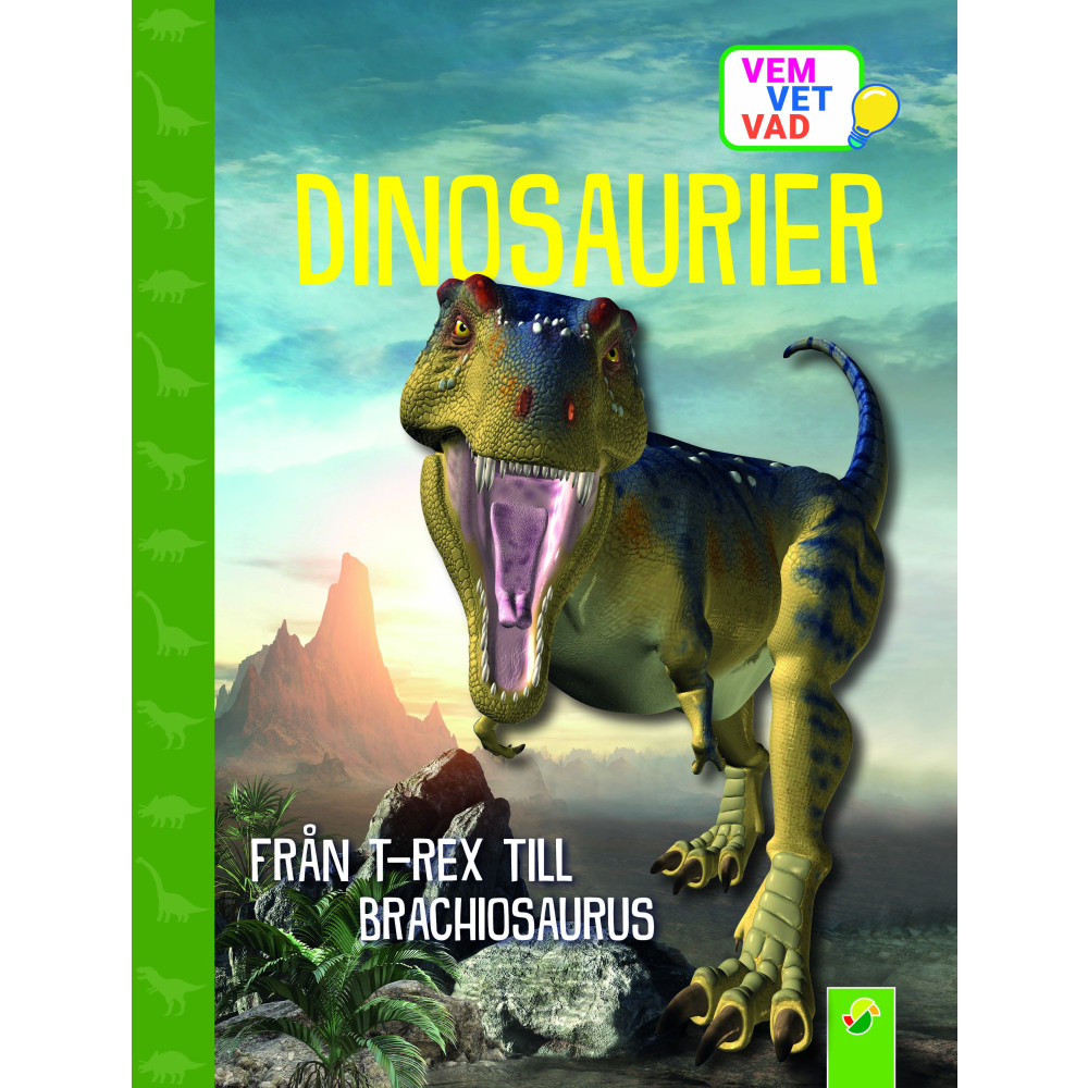 Produktbild för Dinosaurier : från T.Rex till Brachiosaurus (inbunden)