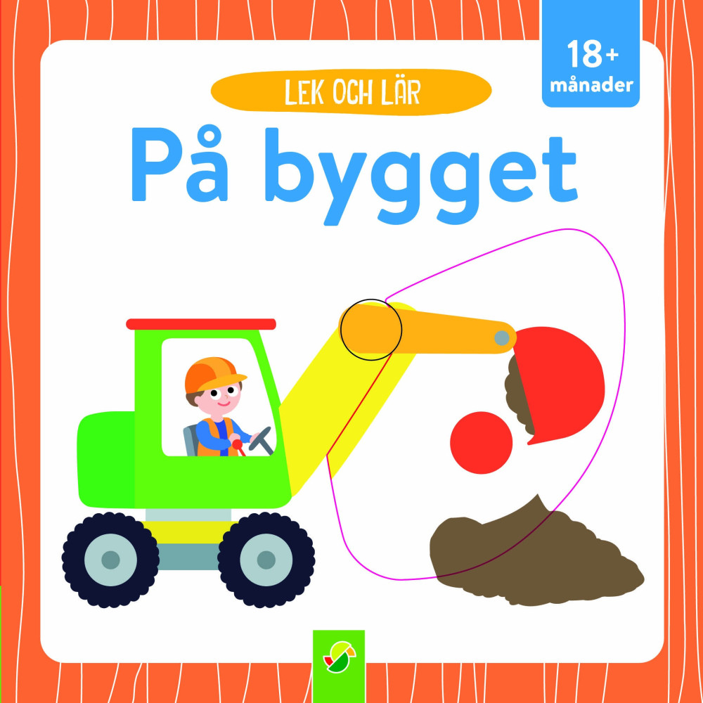 Produktbild för Lek och lär. På bygget (bok, kartonnage)