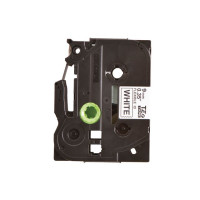 Produktbild för Tape BROTHER TZEFX221 9mm svart på vit