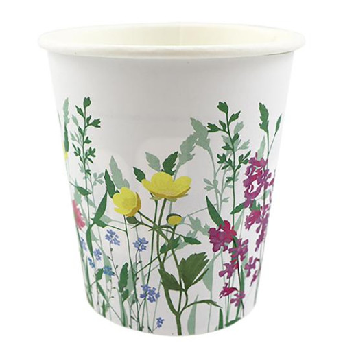 HUHTAMAKI Pappersbägare Flora 25cl 80/fp