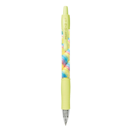 PILOT Gelpenna PILOT G-2 flow gul 0,7 svart