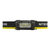 Produktbild för Nitecore HC60 UHE, Pannbandsficklampa, Svart, Gul, Gjuten al...