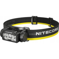 Produktbild för Nitecore HC60 UHE, Pannbandsficklampa, Svart, Gul, Gjuten al...