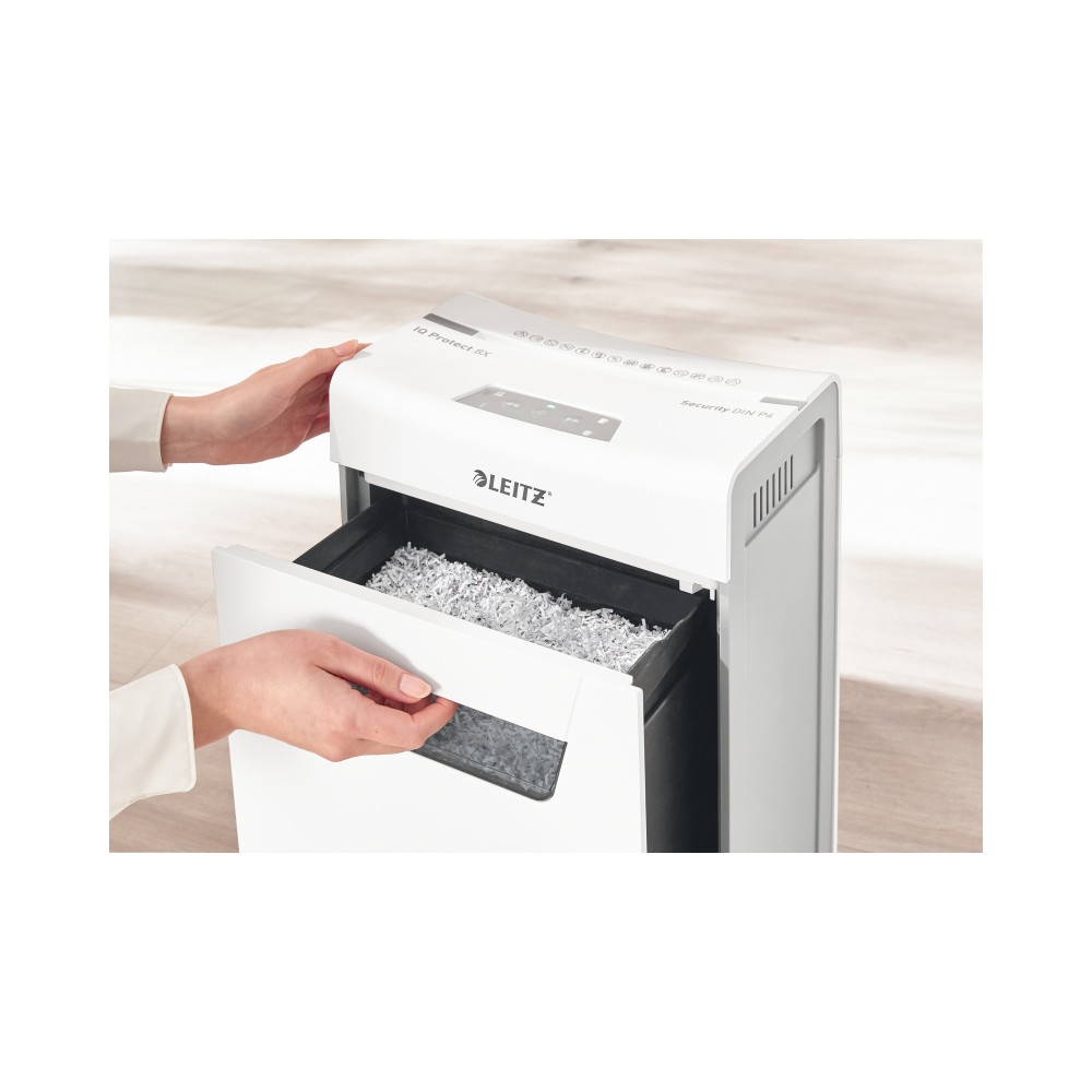 Produktbild för Leitz IQ Protect 8X - dokumentförstörare