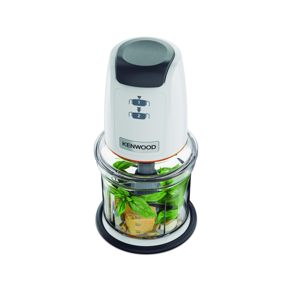Produktbild för Kenwood Easy Chop minihackare CHP61.000WH, 0,5 l, Grå, Vit,...