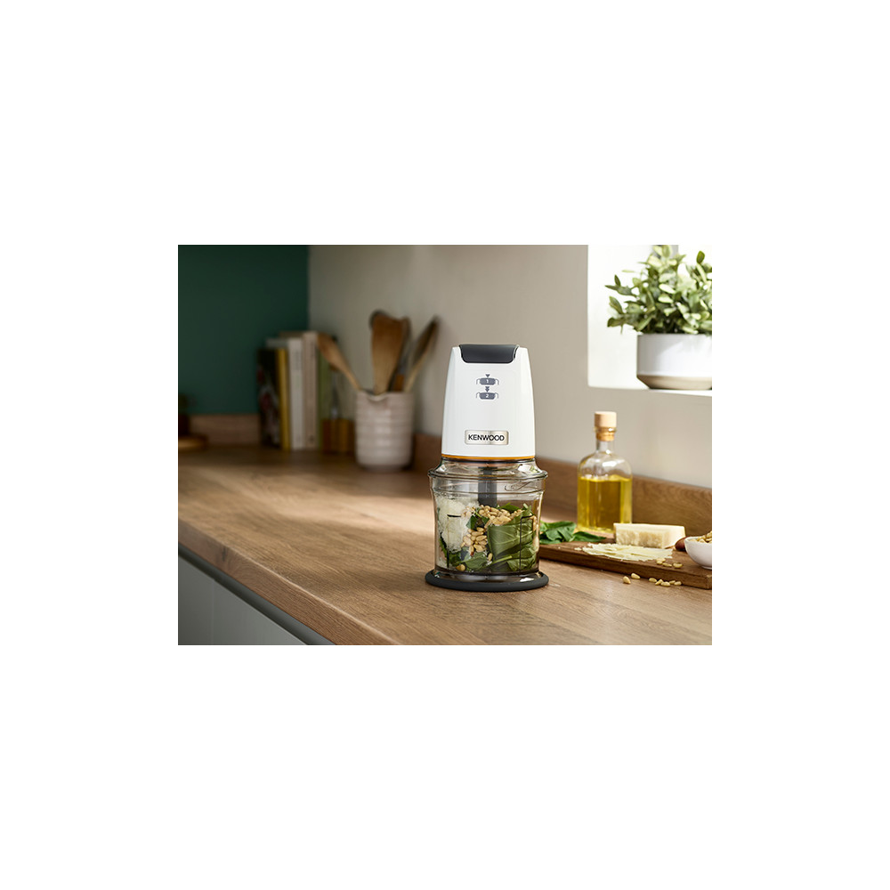 Produktbild för Kenwood Easy Chop minihackare CHP61.000WH, 0,5 l, Grå, Vit,...