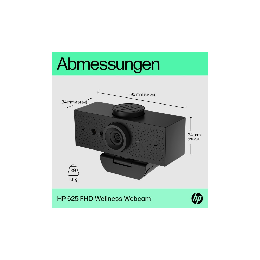 Produktbild för HP 625 - webbkamera