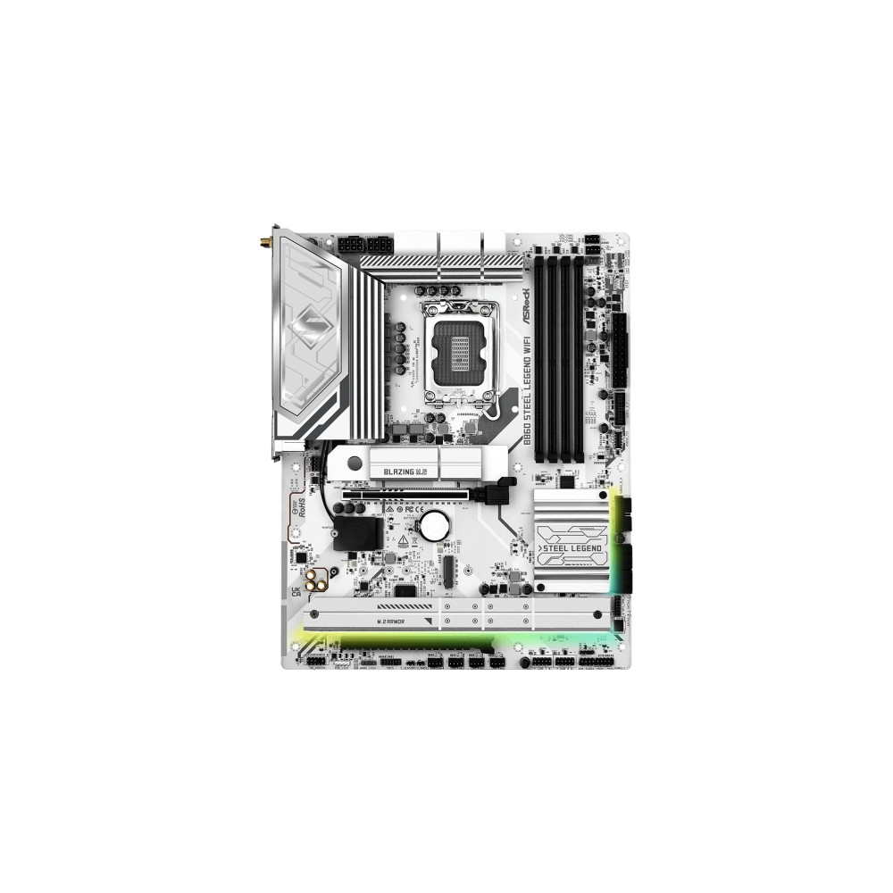 Produktbild för ASRock B860 STEEL LEGEND WIFI - moderkort - ATX - LGA1851-uttag - B860