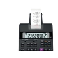 Produktbild för Strimmelregner Casio HR-200RCE Euro m/stort 12 cifret displa...
