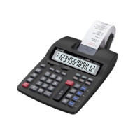 Produktbild för Strimmelregner Casio HR-200RCE Euro m/stort 12 cifret displa...