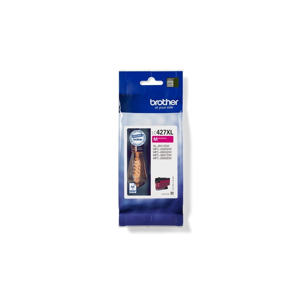 Produktbild för Brother LC427XLM - hög kapacitet - magenta - original - bläckpatron