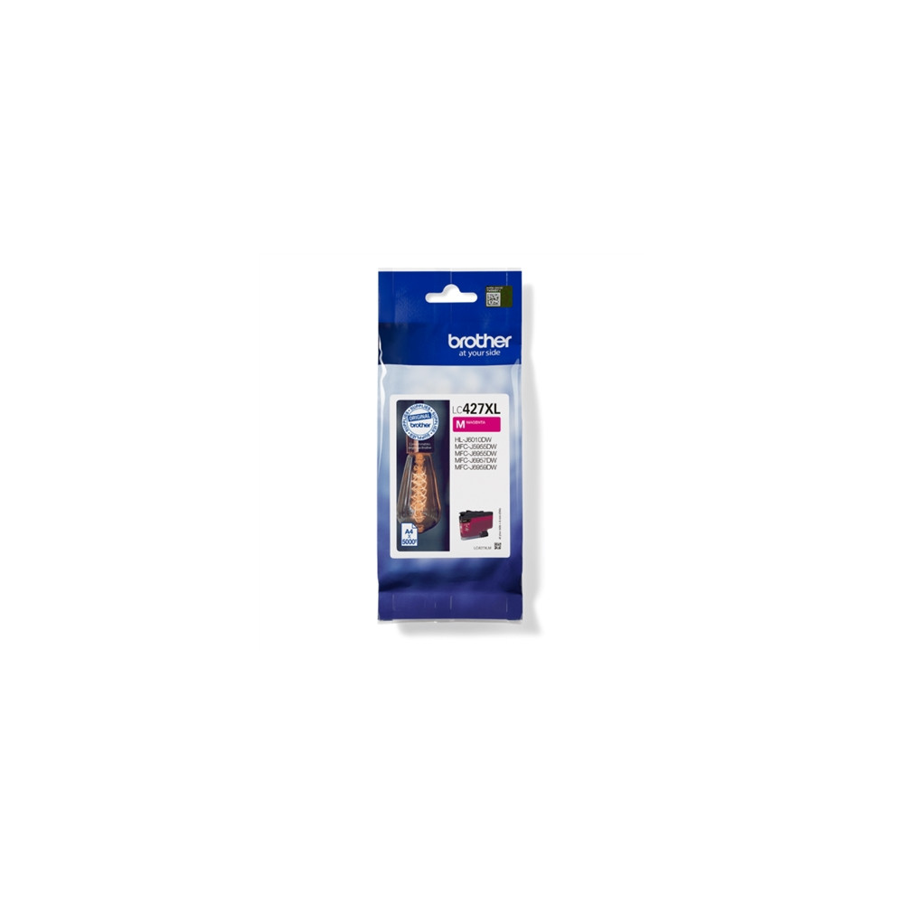 Produktbild för Brother LC427XLM - hög kapacitet - magenta - original - bläckpatron