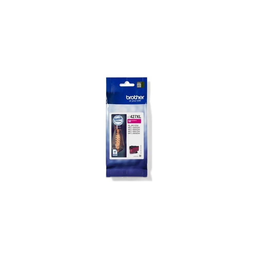 Produktbild för Brother LC427XLM - hög kapacitet - magenta - original - bläckpatron