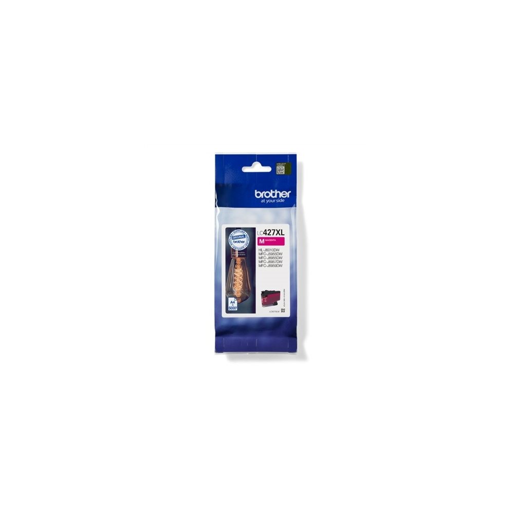 Produktbild för Brother LC427XLM - hög kapacitet - magenta - original - bläckpatron
