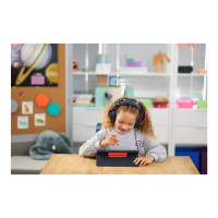 Produktbild för Logitech Zone Learn Wired Over-Ear Headset for Learners, USB-C - hörlurar med mikrofon - ersättning - USB-C