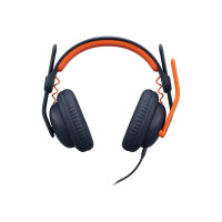 Produktbild för Logitech Zone Learn Wired Over-Ear Headset for Learners, USB-C - hörlurar med mikrofon - ersättning - USB-C